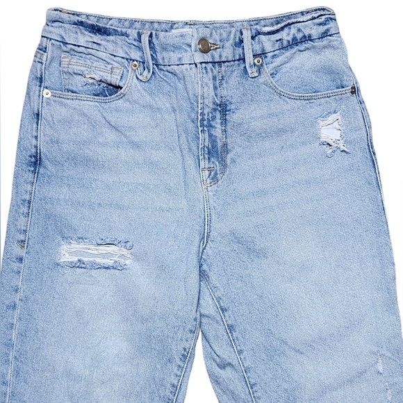 Good American Womens Jeans Good Boy Straight Leg Size 2/26 - Picture 3 of 9